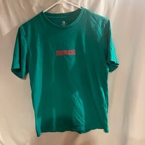 Bright Green Converse t shirt